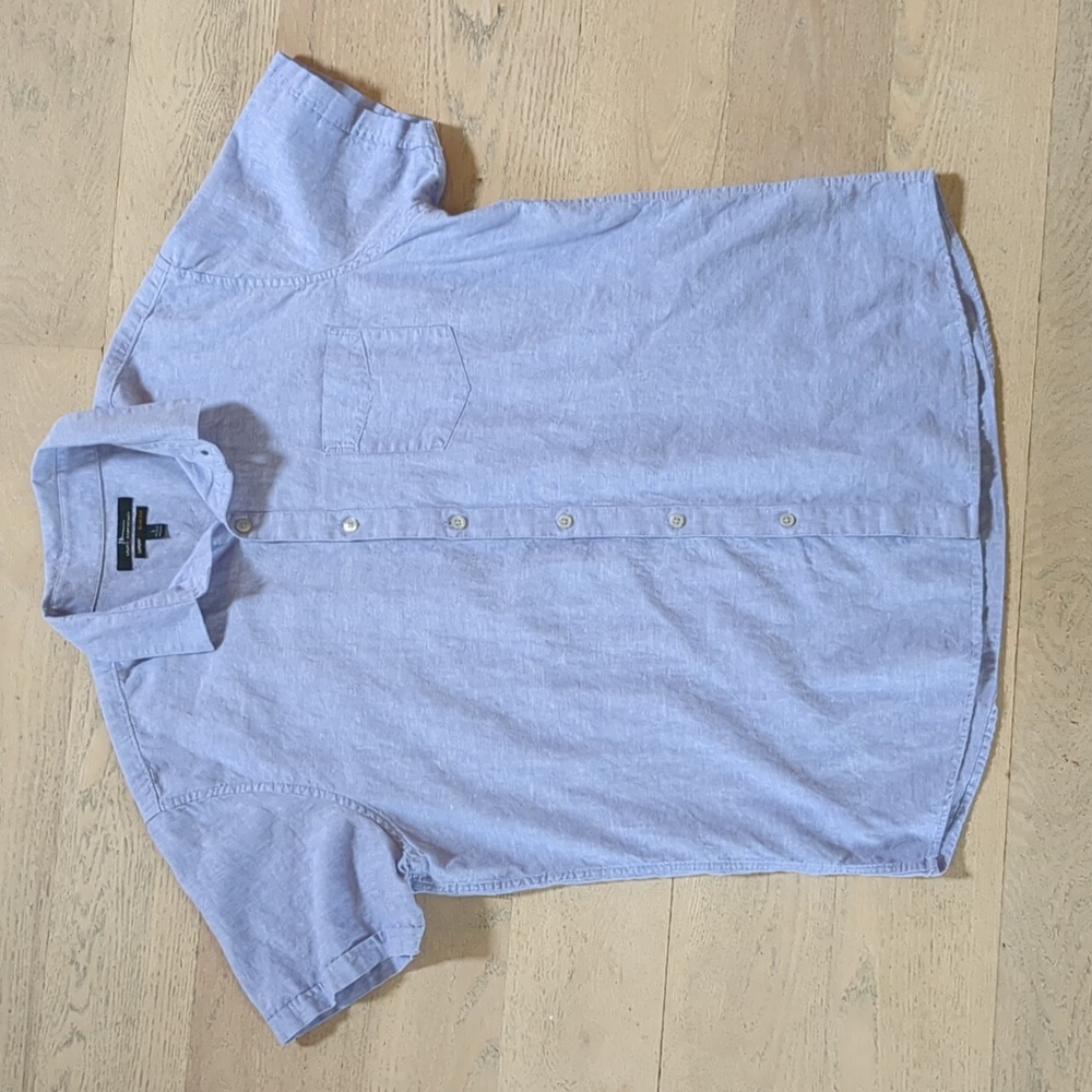 Marc Anthony Linen Shirt L